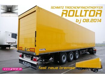 Полуприцеп-фургон Schmitz Cargobull SKO 24/ ROLLTOR / GELB / DOPPELSTOCK: фото 1