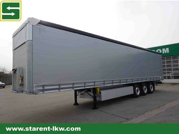 Тентованный полуприцеп Schmitz Cargobull Liftachse, LED-Rücklichter, ALU Latten + Felgen