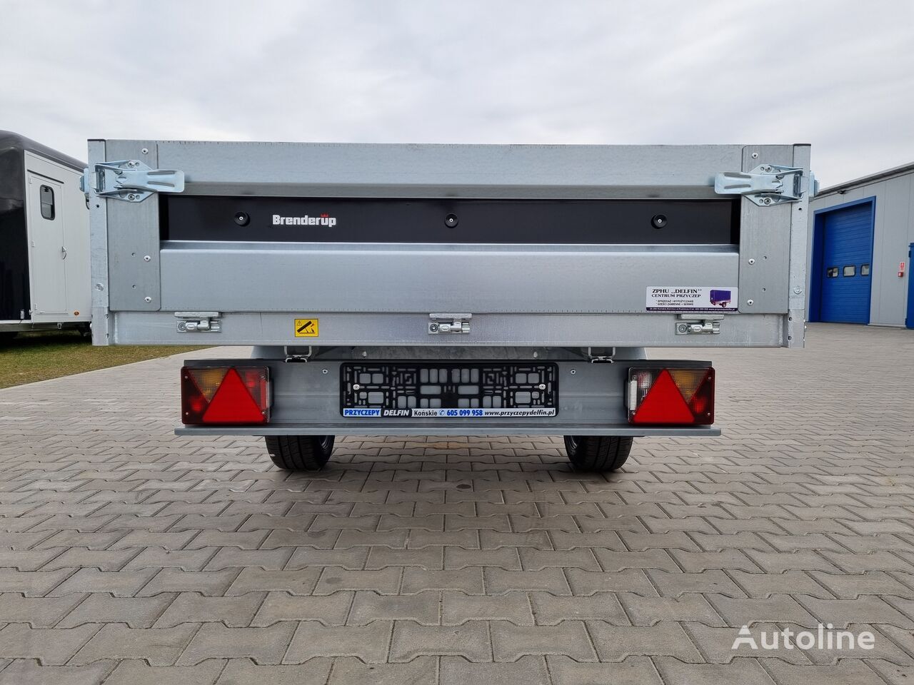 Новый Самосвальный прицеп Brenderup BT4260SB kiper tipper rear dumping trailer 1.5T GVW 259 x 143 cm: фото 10