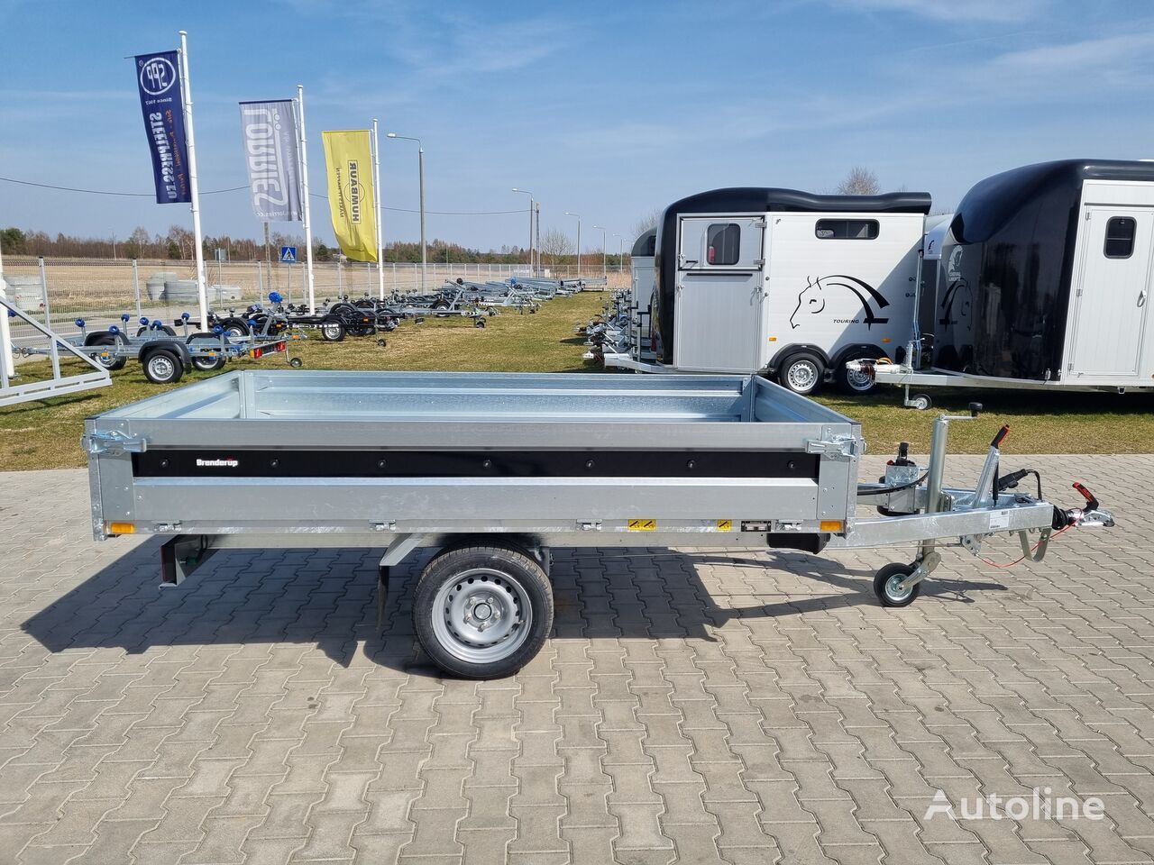 Новый Самосвальный прицеп Brenderup BT4260SB kiper tipper rear dumping trailer 1.5T GVW 259 x 143 cm: фото 2