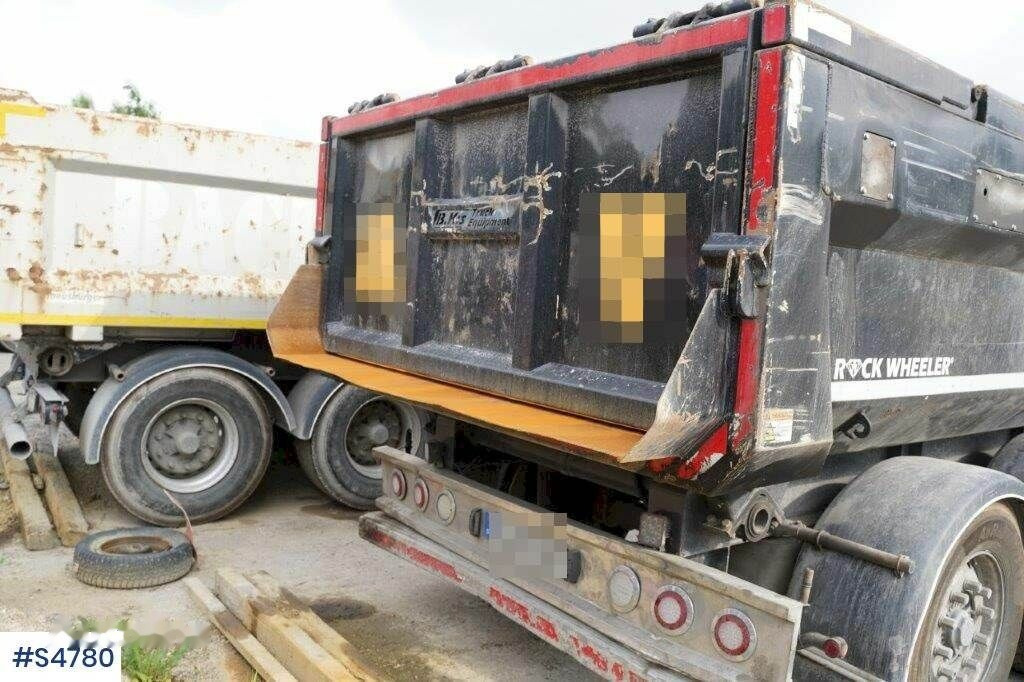 Самосвальный прицеп CMT CHOJNICE BK:S ROCK WHEELER three axled trailer sli: фото 7