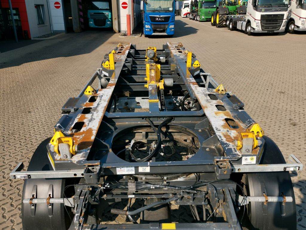 Прицеп мультилифт/ Бункеровоз Hüffermann HMA 27.76 / Container chassis / Liftachse: фото 10