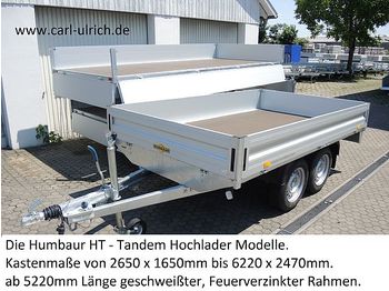 Новый Прицеп для легкового автомобиля Humbaur - HT255221 GR Tandemanhänger 2,5to Hochlader: фото 1