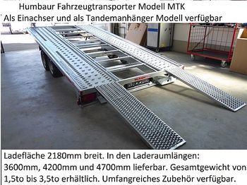 Новый Прицеп-автовоз Humbaur - MTK183622 Fahrzeugtransporter Autotransporter: фото 1