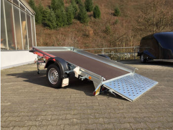 Pongratz L-PAT 250/16 G-K 1300kg KIPPBAR mit Auffahrrampe  - Прицеп