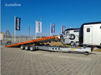Прицеп-автовоз Wiola L35G65P hydraulic lifting 650x202 cm 3.5T GVW for vans trucks