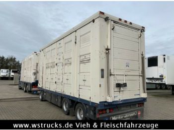 Menke 3 Stock Ausahrbares Dach Vollalu  7,35m  - Прицеп для перевозки животных