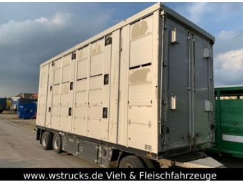 Menke 3 Stock Ausahrbares Dach Vollalu  7,50m  - Прицеп для перевозки животных