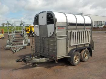  Nugent 8' x 5' Twin Axle Livestock Trailer, Sheep Gates - Прицеп для перевозки животных