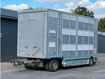 Pezzaioli RBA 21 3.Stock Anhänger mit Aggregat & Hubdach  - Прицеп для перевозки животных
