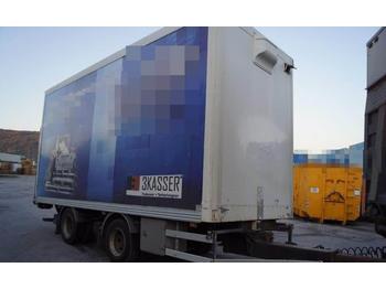 Ekeri 2 axle box trailer with rear lift  - Прицеп-фургон