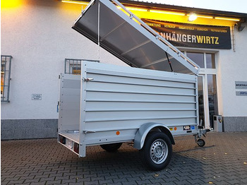  Koch - Alu Anhänger großer Deckelanhänger 4.13 Sonderhöhe 125cm innen lange Deichsel - Прицеп-фургон