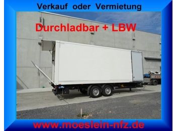 Möslein Tandemkoffer Durchladbar + Ladebordwand, ca. 1.5  - Прицеп-фургон