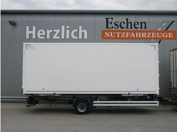Ackermann BDF Lafette, Luft, BPW+ Koffer/Durchlademöglich  - Прицеп-контейнеровоз/ Сменный кузов