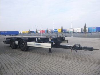 Krone ZZW 18 eLE10 Box Carrier  - Прицеп-контейнеровоз/ Сменный кузов