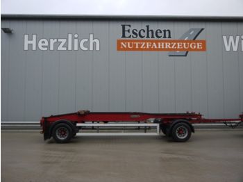 Meiller Schlitten, Luft, BPW, Scheibenbremse  - Прицеп-контейнеровоз/ Сменный кузов