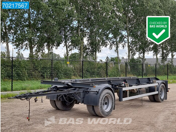 kraker KO-10-10 2 axles NL-APK 2024 90% Tyres! - Прицеп-контейнеровоз/ Сменный кузов