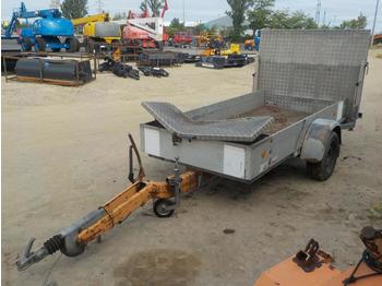  Trebbiner Single Axle Trailer, Loading Ramp - Прицеп