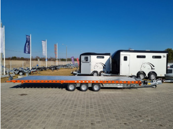 Новый Прицеп-автовоз Wiola L35G65P hydraulic lifting 650x216 cm 3.5T GVW for vans trucks: фото 4