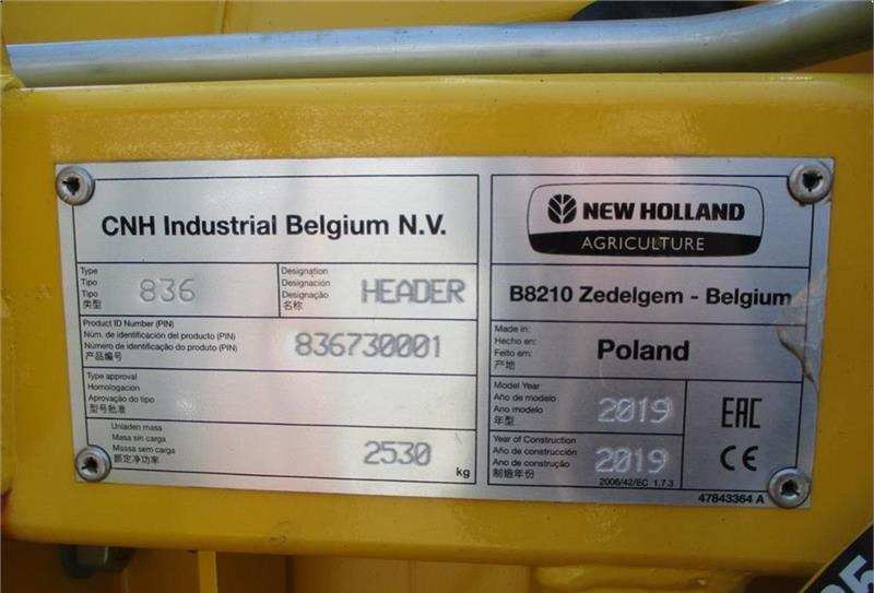 Зерноуборочный комбайн New Holland 836 New Holland 980CF 6R80cm Corn header. NEW and: фото 11