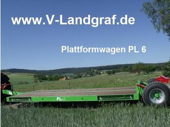 Unia Pl 6 - Сельскохозяйственный прицеп-платформа