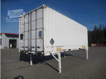 Сменный кузов - фургон - BDF Wechselkoffer mit Portaltüren 7,45 m: фото 1