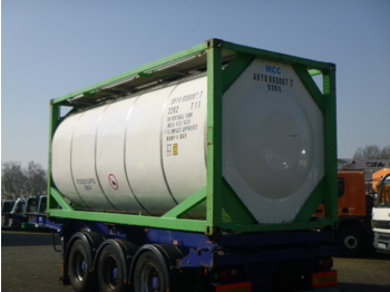 Танк-контейнер, Полуприцеп Danteco Food tank container inox 20 ft / 25 m3 / 1 comp: фото 3