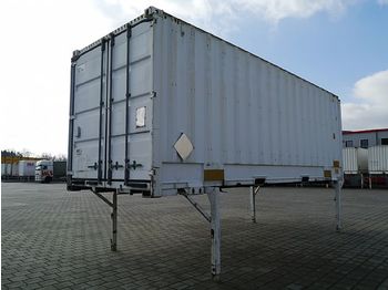 Сменный кузов - фургон / - Wechselkoffer Portaltür 7,45 m stapel+kranbar: фото 1
