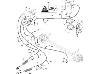 Детали тормозной системы JOHN DEERE