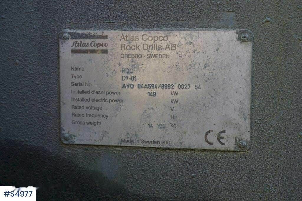 Буровая машина Atlas Copco D7-01 Drill Rig: фото 38