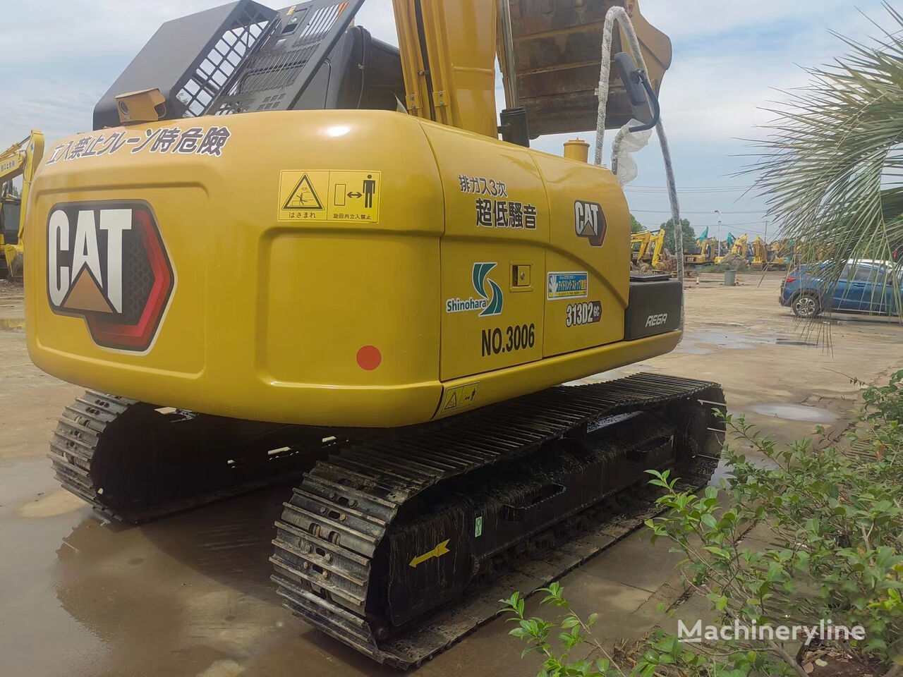 Гусеничный экскаватор CATERPILLAR 313D CAT hydraulic excavator 13 tons: фото 3