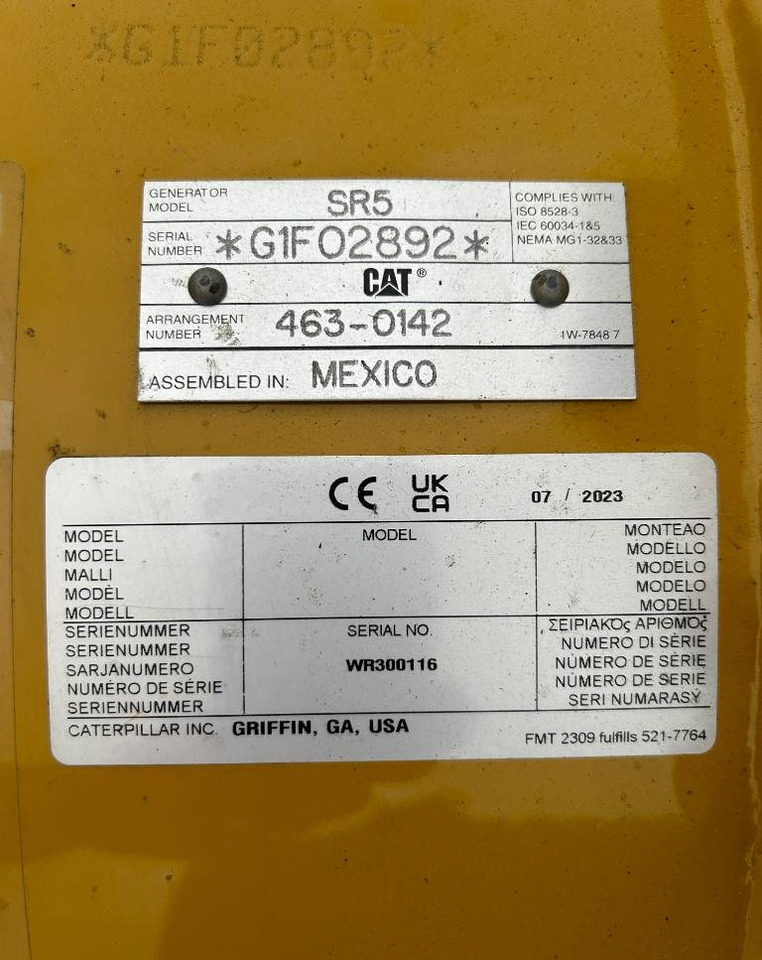 CAT C32 - 1.250 kVA Open Generator - DPX-18108  в лизинг CAT C32 - 1.250 kVA Open Generator - DPX-18108: фото 13