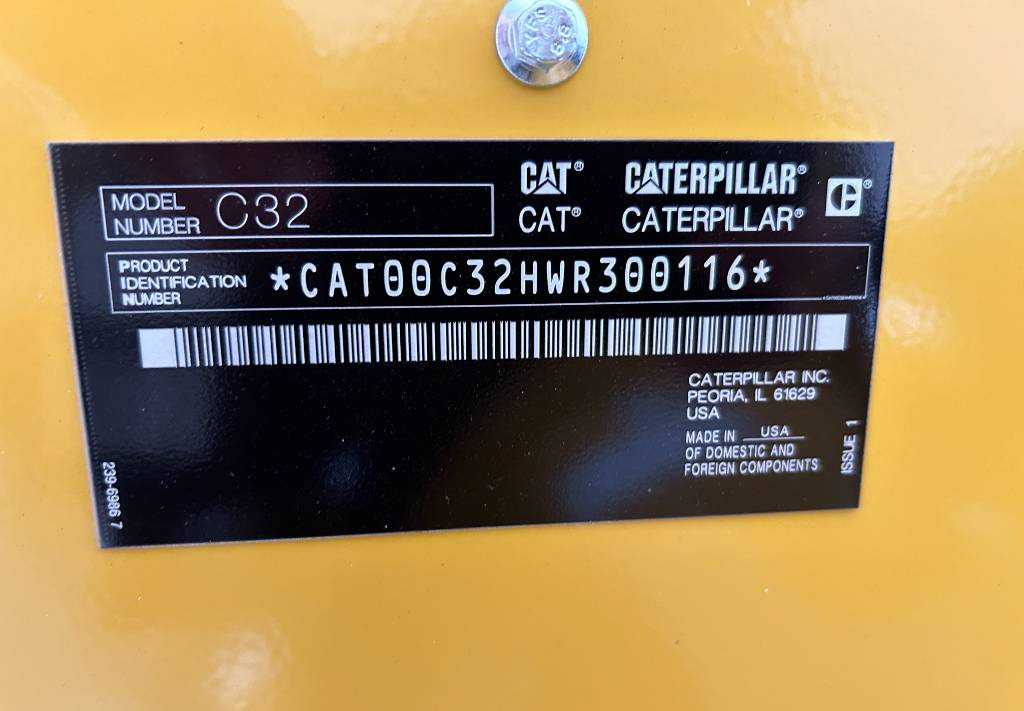 CAT C32 - 1.250 kVA Open Generator - DPX-18108  в лизинг CAT C32 - 1.250 kVA Open Generator - DPX-18108: фото 19