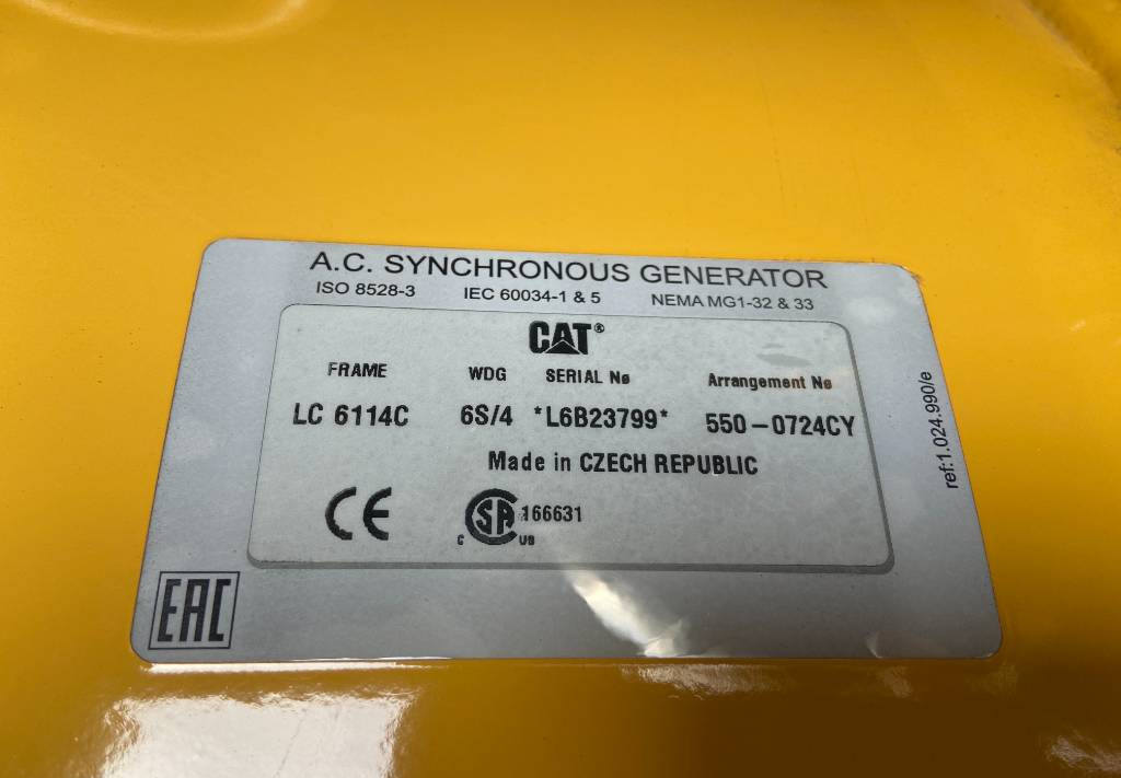 Электрогенератор CAT DE450E0 - C13 - 450 kVA Generator - DPX-18024: фото 18