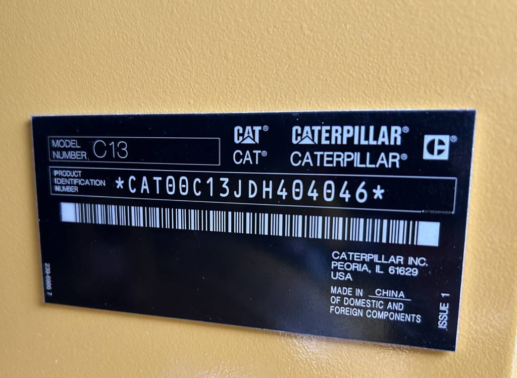 Электрогенератор CAT DE450E0 - C13 - 450 kVA Generator - DPX-18024: фото 20