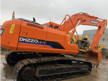 Гусеничный экскаватор Top Quality Doosan 220 Crawler Excavator For Sale DH Used 22 ton LC-7 With Low Hours original second hand: фото 3