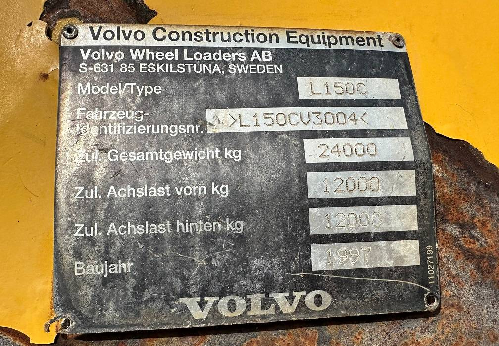 Колёсный погрузчик Volvo L 150 C: фото 15