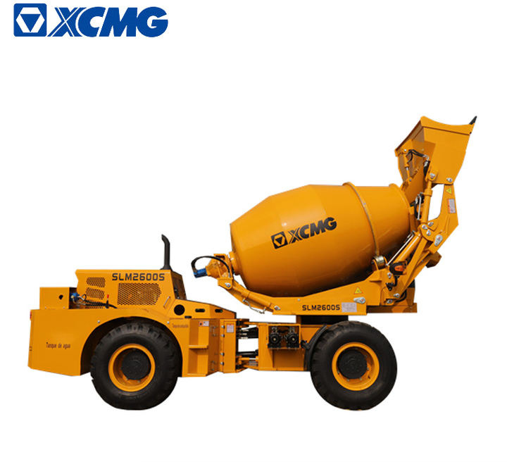 Автобетоносмеситель XCMG Official SLM2600S 2.6 Cubic Meters Diesel Engine Power Self Propelled Concrete Mixers: фото 2