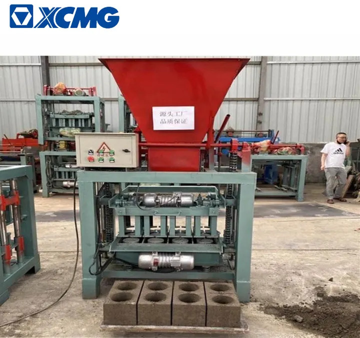Вибропресс XCMG official XZ35B fully automatic red hollow clay brick making machine: фото 8