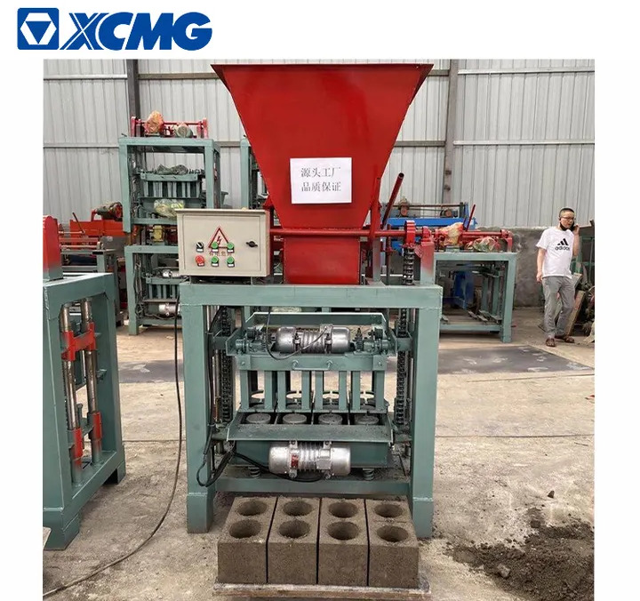 Вибропресс XCMG official XZ35B fully automatic red hollow clay brick making machine: фото 7
