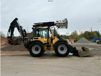 Huddig 1260C with lift and gear - Экскаватор-погрузчик