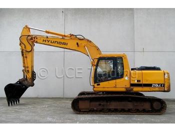 Гусеничный экскаватор Hyundai ROBEX 210LC-7