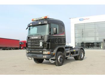 Тягач Scania R114 CA 4x4, HYDRAULIC, BEACON: фото 1