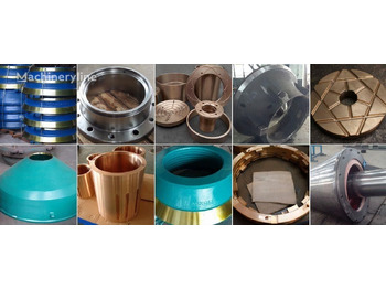  BOWL/CONCAVE/MANTLE/SPARE PARTS KINGLINK for Sandvik crushing plant - Запчасти