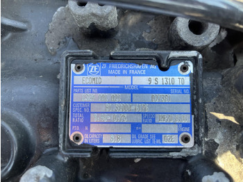 Коробка передач и запчасти для Грузовиков GEARBOX MAN ZF 9S1310: фото 4