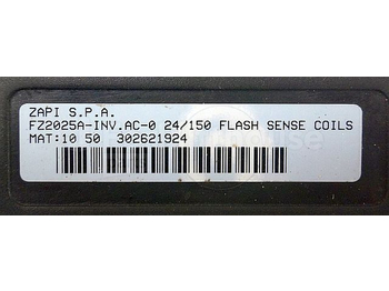 Блок управления для Погрузочно-разгрузочной техники Heli FZ2025A Rijregeleing Drive controle EPT20-20WA Zapi AC-0 24/150 flash sense coils sn. 302621924 FZ2025 A-INV: фото 2