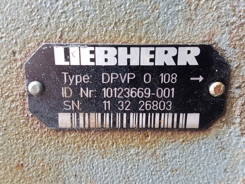 Гидравлика для Строительной техники Liebherr DPVPO108-10123669-001-Load sensing pump: фото 7