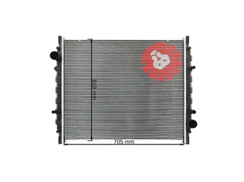 Новый Радиатор для Грузовиков MAN L2000 M2000 NL: фото 3