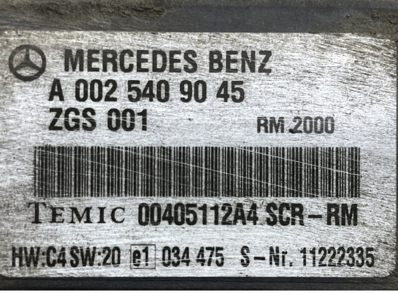 Блок управления Mercedes-Benz SOLO SR M960 (01.07-): фото 5