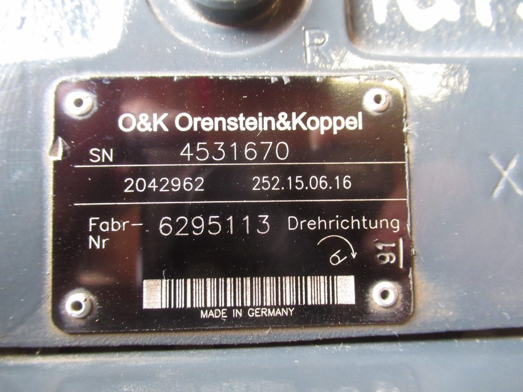 Гидравлический насос для Строительной техники O&K 252.15.06.16 -: фото 6